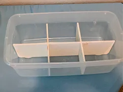 WalMart Shoe Box 2x3 Divider - Free 3D Print Model