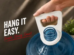 Water Jug Handle – 19L Bottle Grip Holder - Free 3D Print Model