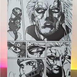 3D printer bestanden | 3MF | Gunm : Alita vs Jashugan - Hueforge 135x200