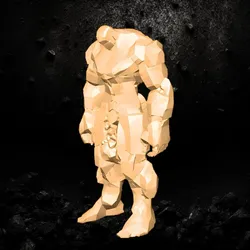 Broken heroic statue
