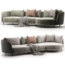 Carre Sofa Chaise