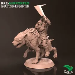 Characters & Creatures STL تنزيل - Orc Krampo - Orcs of Valinor - Goblin Art Studios