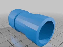 Coupler for 21mm pvc boiler flue pipe