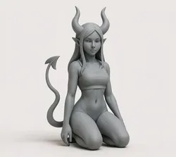 Demon girl - devil wear