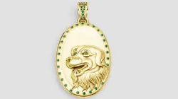 Dog Pendant Necklace charm bracelet PENDANT 3D Print Model in Pendants 574538