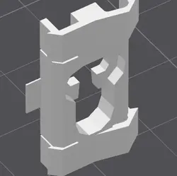 Fișiere pentru imprimante 3D | Fișier 3MF | chevy caprice trim clip