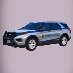 Free Vehicles & Machinery STL Download - Virginia State Police Ford Interceptor by HobbyGuy