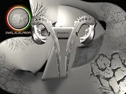 Game Props STL تنزيل - Riddick Blades  - Dwel_R_3D_Props