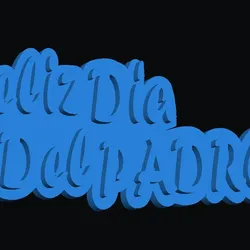gratuită de Sculptures & Artworks STL Descărcare - día padre  - Mauricioruizc