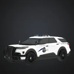 gratuită de Vehicles & Machinery STL Descărcare - Washington State Patrol Ford Interceptor  - HobbyGuy
