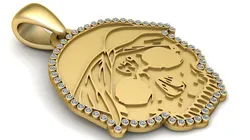 Grim Reaper The Lord of Death Pendant 3D Print Model in Pendants 574774