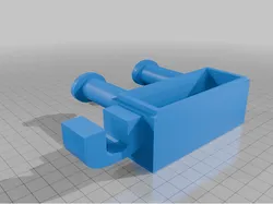 Hairdryer holder with wire holder and storage tub
