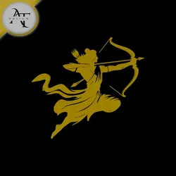 Home Decorations & Ornaments STL Descărcare - Archer - Silhouette - 2D Wall Art Decor - AT Design