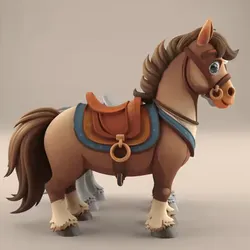 Home Decorations & Ornaments STL Download - Charming Horse 3D Model STL for Home Decorby HIve