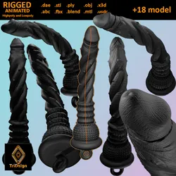 Kinky Wand Penis Sextoy Rigged