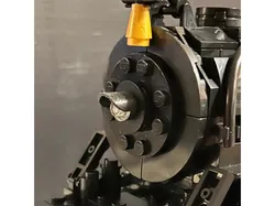 Lego hooded shroud visor for stud