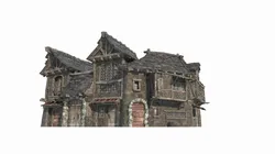 Magical Medieval Architecture Tavern