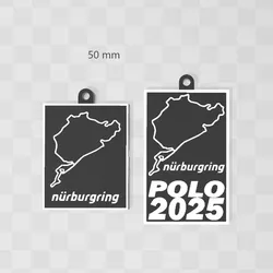 Nurburgring key ring key ring