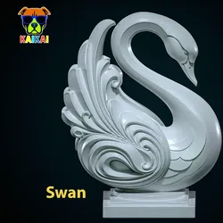 Other STL تنزيل - Swan model - decoration - 3D print - Rubber Duck