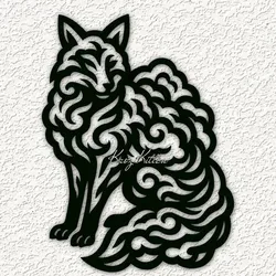 Other STL تنزيل - WIND FOX wall art home decor - Kaoz Kitten