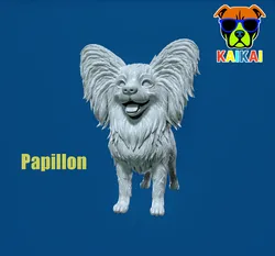 Papillon dog - Squirrel dog - 3D print 3D Print Model in Animals 572535