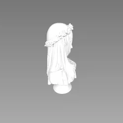 Sculptures & Artworks STL indir - pieta marble bust (hard) - HGS67