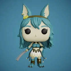 Sculptures & Artworks STL تنزيل - Funko Lenja - Atelier - Axos3D