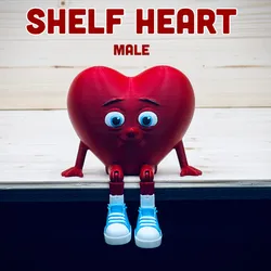 Shelf Heart - Male