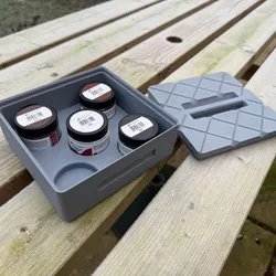Stackable Humbrol 45ml Weathering Power Storage Boxes