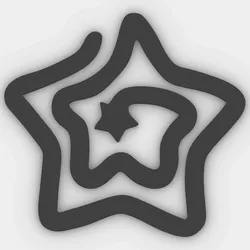Stationery & Learning Tools STL indir - estrella - Paper clip - bookmark - STL file - TeoRk