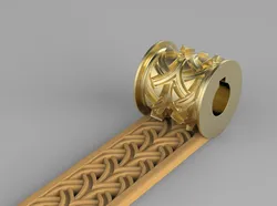 Texture Rollers Wheels for Leather Clay Patterns Ornament for Jewelery T010 mini 3D Print Model in Other 572327