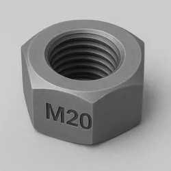 Tools & Spare Parts STL indir - m20 nut / m20 somun - MehmetYilmaz