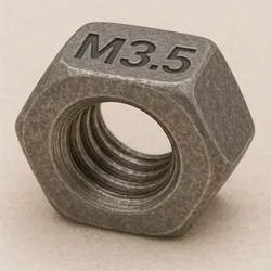 Tools & Spare Parts STL indir - m3.5 nut / m3.5 somun - MehmetYilmaz