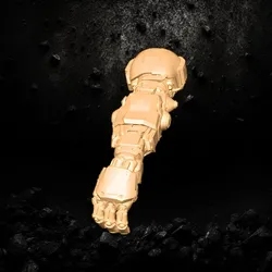 Torn mechanical arm