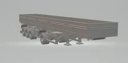 Trailer brazil 4axles 3D Print Model in Vehicle 574202