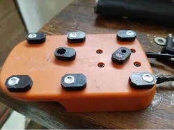 Zip tie attachment for m4 screws