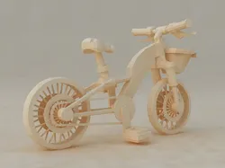 Cartoon Origami Bikes relax community cars cartoon Bicycle cars toy
