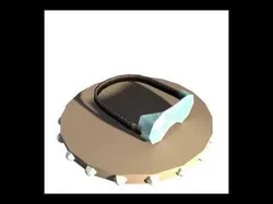 Glasses1 goggles ring Low-poly 3D model