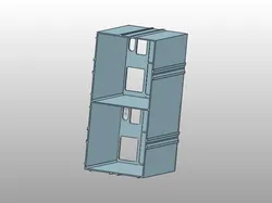 Konger PX2 half, double height Podwójna wysokość