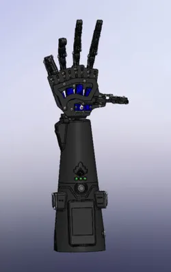 Laboratory Upper-Limb Prosthetic Hand – ESP32 Based (6 DOF)