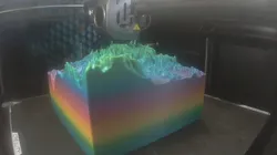 Mammoth Mountain 3D Topographic Map