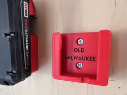 Milwaukee M18 battery holder