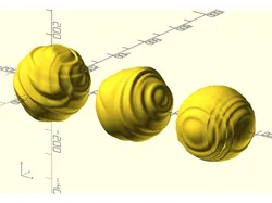 Ripple sphere