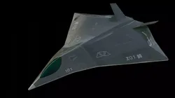 star fighter Low-poly 3D model