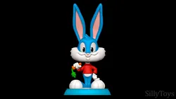 Buster Bunny - Tiny Toon Adventures 3D Print Model in Animals 400282