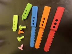 Cardboard saw, Cardboard tools and cardboard screws
