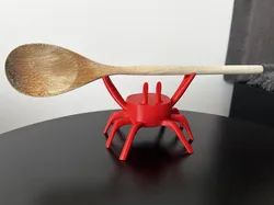 Crab spoon rest