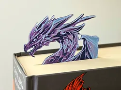 Crystal Wyvern - Dragon Bookmark