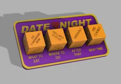 Date night cubes