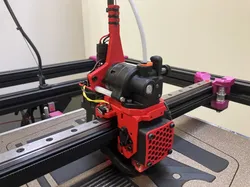 Eva 3 mods: Beacon mount for Trihorn, alternate 4028 fan shroud, Nitehawk36 mount